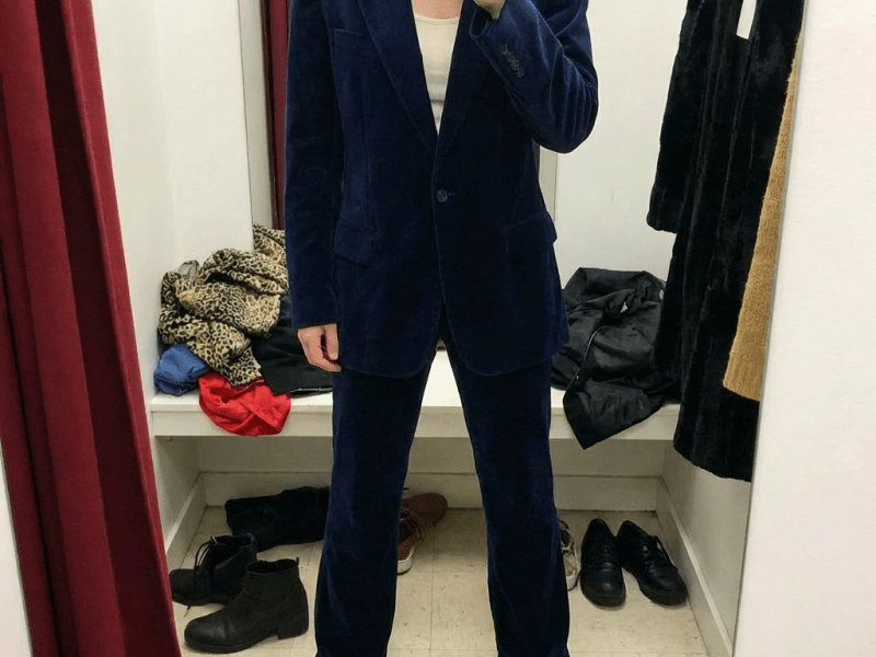 The Terrible, Horrible, no Good, very bad Polyester Pantsuit and my Poor Sense of&nbsp;Style….